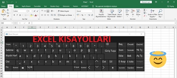 Excel Kısa Yolları Tam Liste