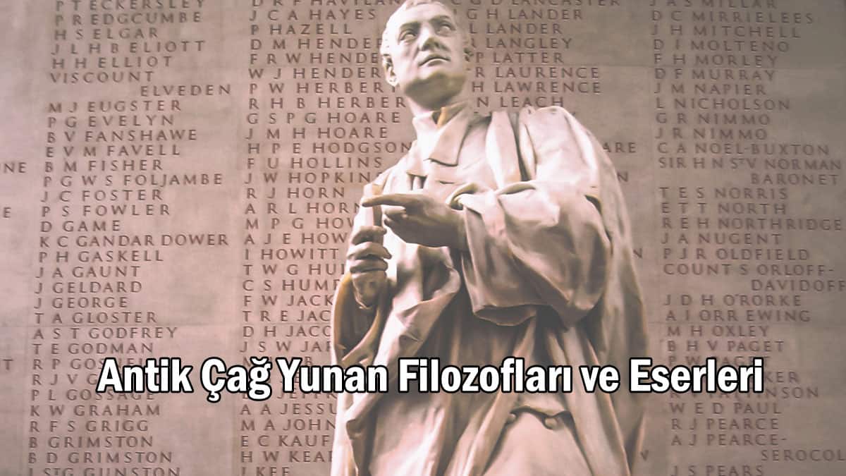 antik çağ yunan filozofları