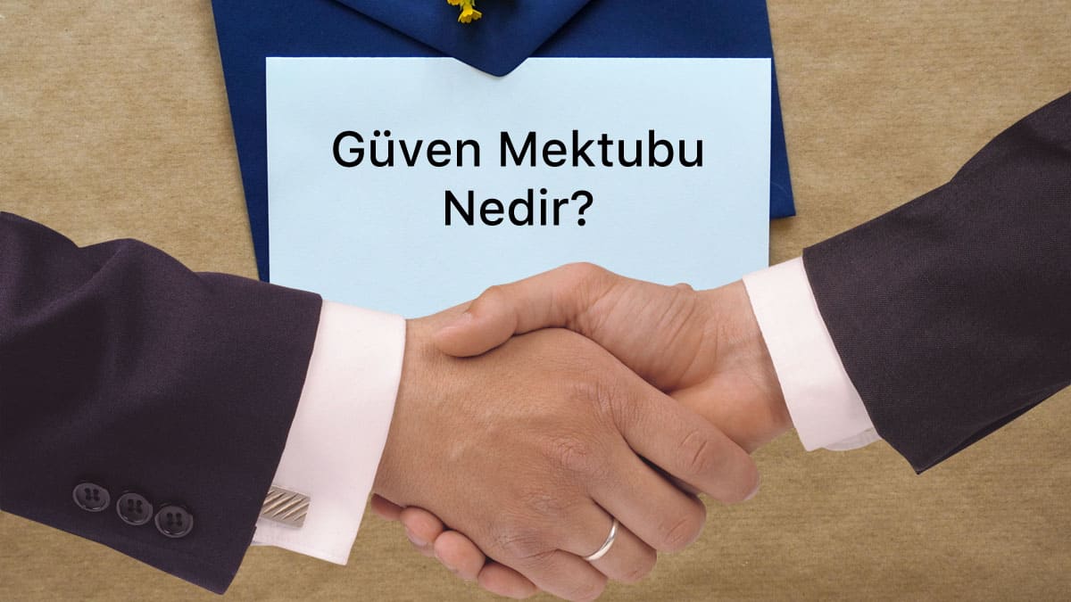 güven mektubu