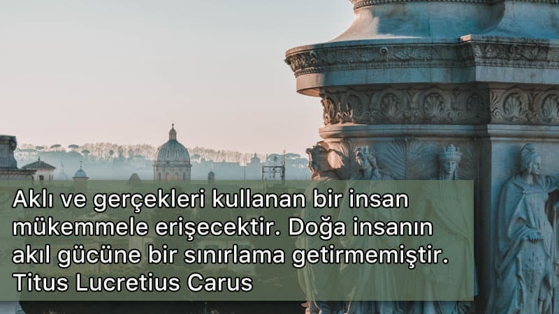 Titus Lucretius Carus sözler